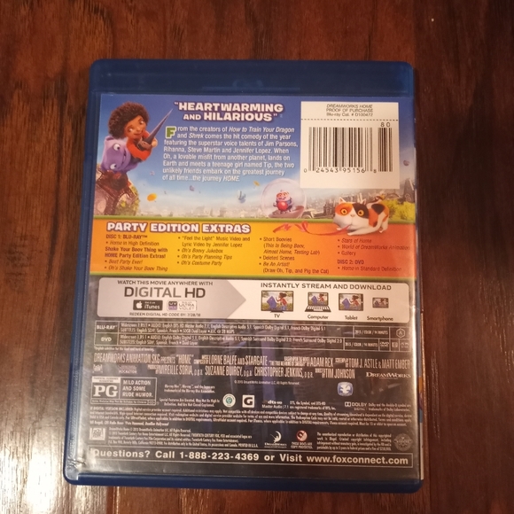 DreamWorks HOME Party Edition on BLU-RAY - Picture 2 of 2